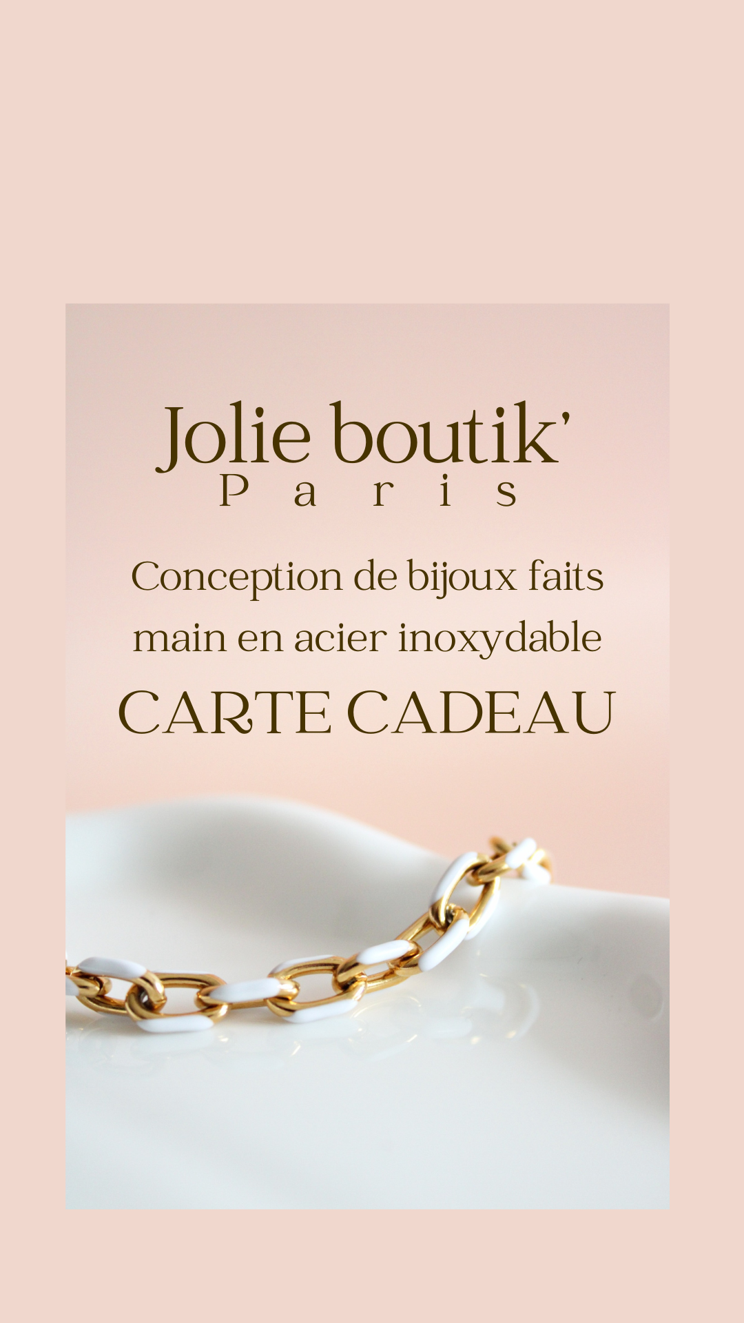 Carte cadeau Jolie Boutik